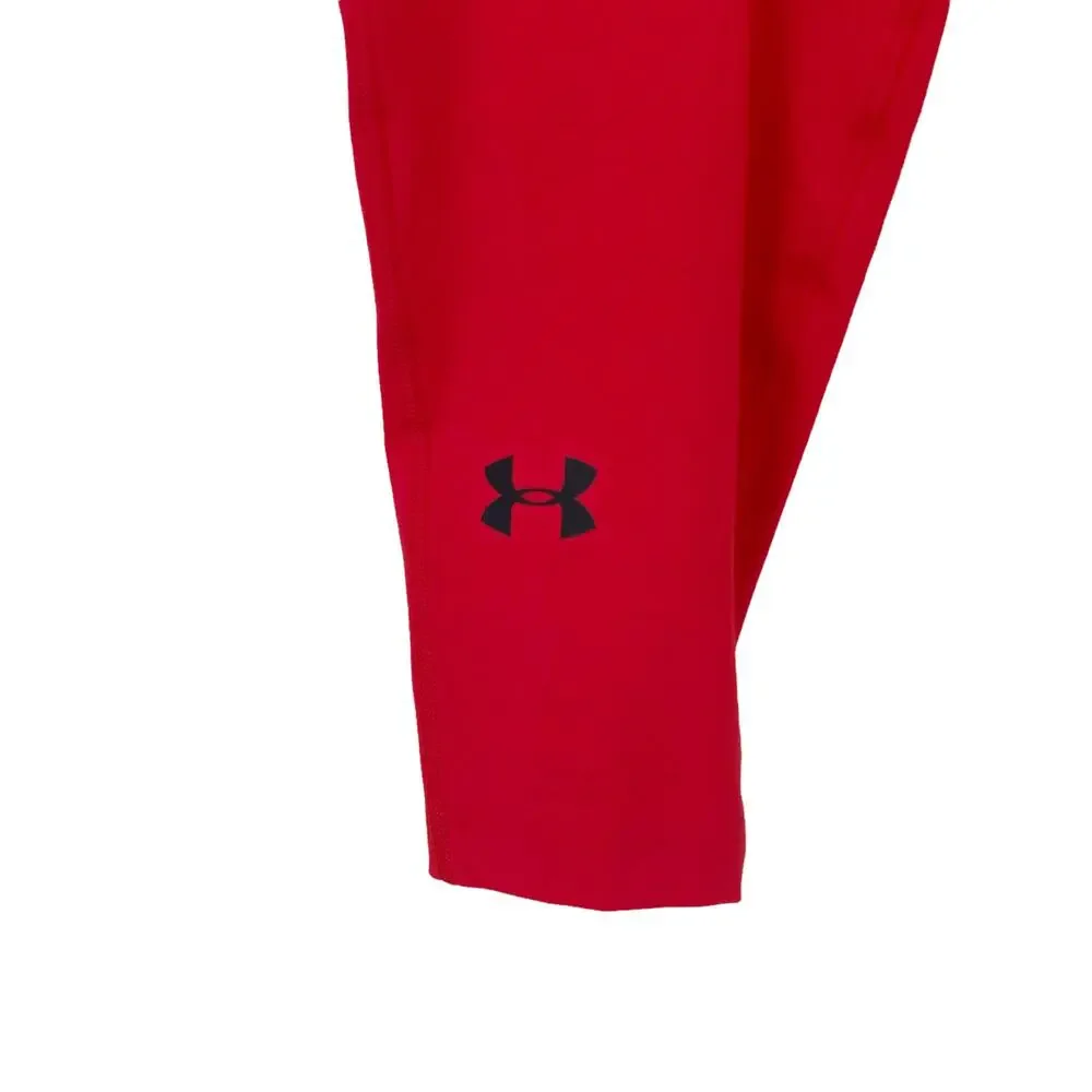 Under Armour Heat Gear Red Compression Leggings Sz XL
